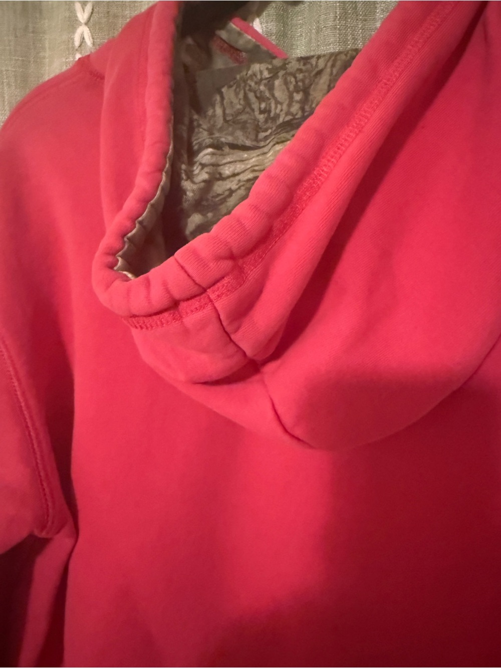Browning Hot Pink Pullover Hoodie with Camo Buckmark - Picture 5 of 5